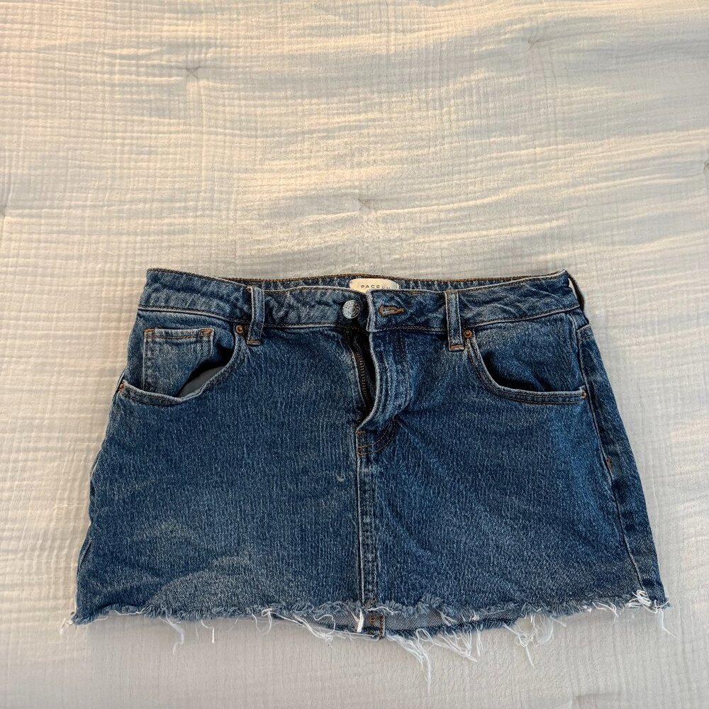 Pacsun Mini Jean Skirt